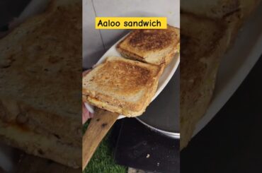 Easy Aaloo sandwich #sandwich #viralvideos #youtubeshorts #viral #food #recipe #youtube #shorts