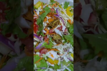 Healthy Tofu salad.#tasty #delicious #healthysalad  #healthyfood