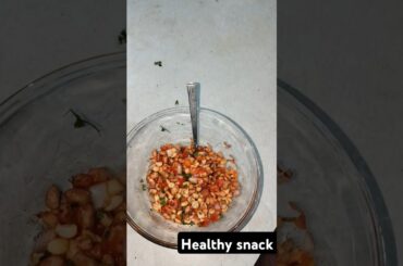 Healthy snack recipe||Peanut masala #minivlog #youtubeshorts #healthy#snacks#kannadavlogs
