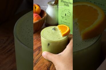 Orange creamsicle matcha #recipe #matchalatte #foodshorts #recipeidea #healthyrecipes #matcha