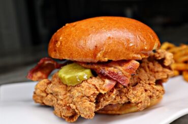 CRISPY Fried Chicken Sandwich Recipe | Better Than Chick-Fil-a & Popeyes