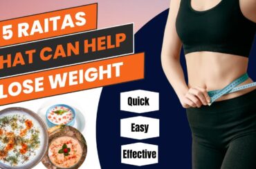 Healthy Raita for Weight Loss | Easy & Delicious Yogurt Recipes