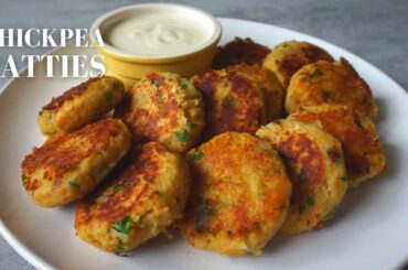 Chickpea Patties Recipe | The Best Chickpea Recipe Ever!