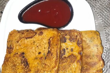 || Besan Bread Toast || Easy&Tasty Breakfast Recipe || Healthy Toast Recipe || @taste_tour786