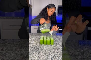 GREEN WELLNESS SHOTS FOR WEIGHT LOSS #juicingforweightloss #juicingrecipes #healthyrecipes