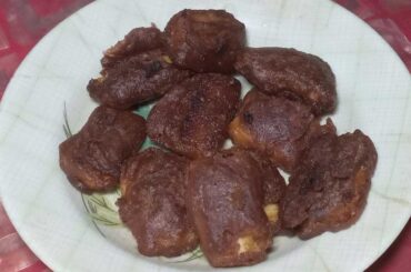 Blackberry Banana Wheat Fried Fritters/ Dinner Recipes /Banana Recipes/ Healthy Snacks Recipes 1900