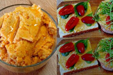 Healthy VEGAN BREAKFAST Idea! Weight Loss Chickpea Breakfast! Simple and Quick Recipe