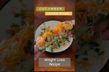 Sprouts Cucumber Chat || Healthy weight loss recipe #recipe #healthyfood #shorts