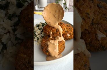 HIGH PROTEIN BEST vegan patties without excessive calories. Batch cook, freeze and add to any meal!