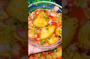 Aaloo chaat recipe !! #healthy #shorts #ytshortindian#asmr