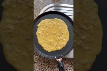 10 mins Besan Chilla Pan Cake Healthy Breakfast Recipe #besankachila #besanrecipe #cookingmomrecipe