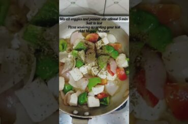 Stir Fry Veggies & Paneer | Healthy Dinner Recipe | Weightloss Recipe #shorts #shortsfeed #viral