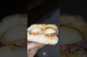 boiled egg burger recipe tast and healthy burger #egg burger Indian style #