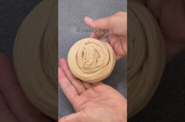 New Style Lachha Paratha at home #shorts #youtubeshorts #paratha