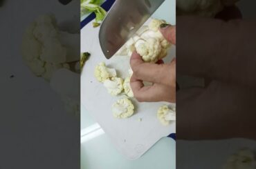 Fresh Cauliflower #viral #trending #food #veggies #healthy #satisfying #recipe #stirfry #lunch #eat