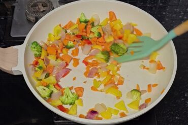 Sauteed Vegetables | Yummy & Healthy Veg Salad | Sauteed Veggies Dinner Recipe