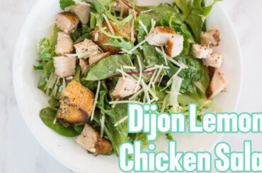 Chicken Salad with Lemon Dijon homemade dressing: Healthy Recipes