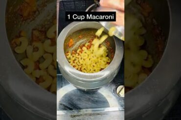 Instant Cooker Macaroni Recipe | 10 Mins Breakfast Recipes Part 6