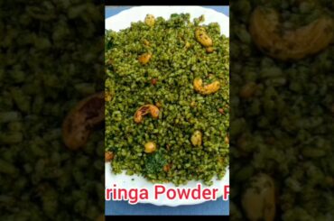 Moringa Powder Rice/Murungai Keerai Satham/Healthy Lunch Recipes/Variety Rice