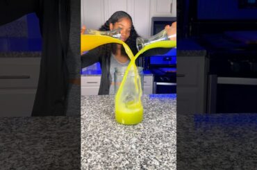 Pineapple & Ginger Detox Juice for weight loss