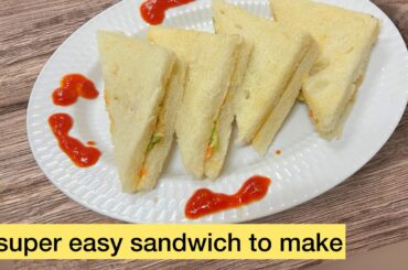 boiled egg mayo sandwich recipe |kids love it!
