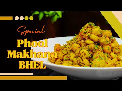 Phool Makhana Bhel | Low Calorie Healthy & Easy snack recipe |Makhana Sukha Bhel |Indian Street Food Phool Makhana Bhel | Low Calorie Healthy & Easy snack recipe |Makhana Sukha Bhel |Indian Street Food