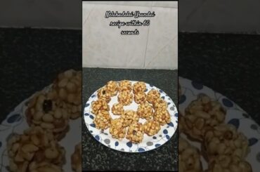 Easy and healthy snack within 60 seconds #nilakadalai#healthysnacks#homemade