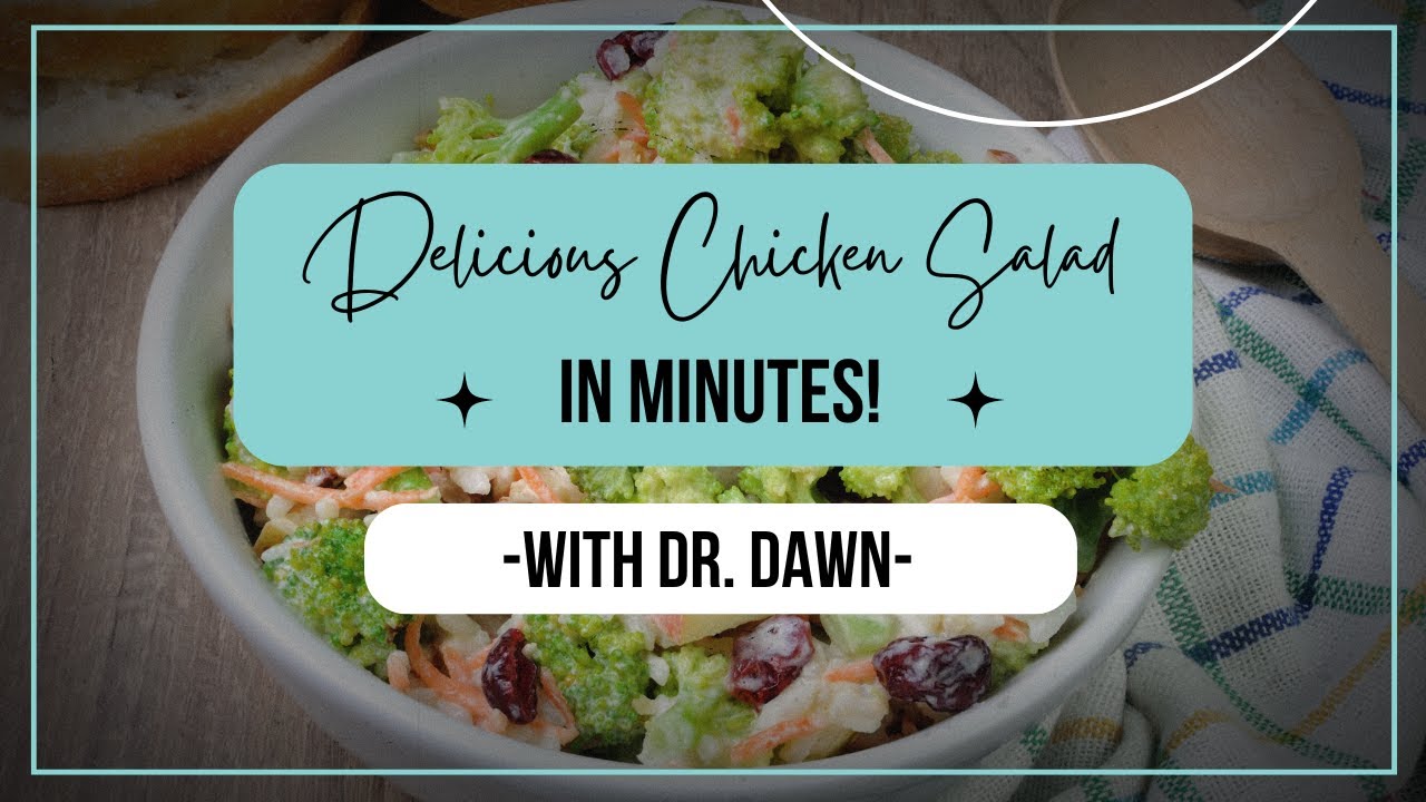 Quick and Easy Chicken Salad Recipe | Healthy Lunch Ideas Quick and Easy Chicken Salad Recipe | Healthy Lunch Ideas