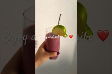 Berry Smoothie #smoothie #healthy #recipe #snacks #routines #berries #drink #smoothierecipes #shake