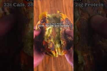 Low Calorie, High Protein Caprese Pizza Pocket