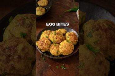 Egg Bites | Breakfast Recipes | Egg Snacks  #shorts #eggbites #eggrecipes