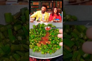 Riteish Deshmukh's Favourite BHINDI KI SABJI #foodchannel @riteishd #shorts #viral #food