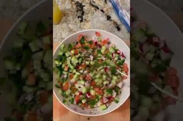#middle Eastern salad #veg salad recipe #healthy salad for weight lose #trending #food #virals #yt