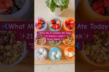 What My Children Eat in a Day | Healthy and Simple Meals