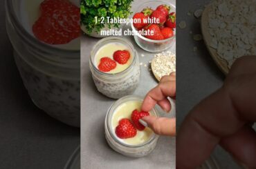 Overnight oats | Meal prepare for breakfast or snacks! #overnightoats #healthyrecipes #easyrecipe