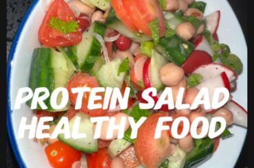 Healthy food | protein salad recipes | weight loss diet |