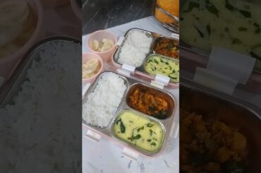 lunch box recipe/carrot poriyal/mor kulambu/banana/healthy lunch box recipe/shorts feed/in Tamil