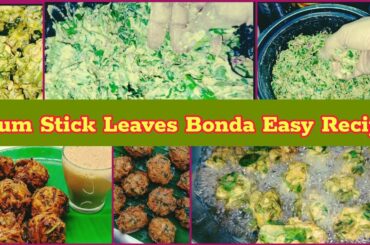 Drumstick leaves Snacks|Healthy & Easy snacks recipe|Bonda Recipe|
