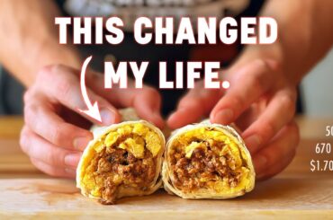 The Breakfast Burrito that CHANGED My Life | Meal Prep