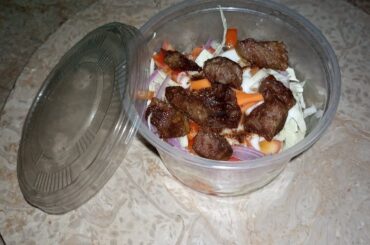 I'm obsessed with this healthy Snack Salad recipe || Eat and Art Food Fever Fusions @ideasbyNTR