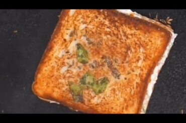 10 minutes healthy dahi tadka sandwich #recipe  #stuffed #trending #food #shorts #ytstudio #youtube
