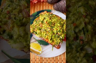 Amazing Creamy Avocado Toast! #shorts