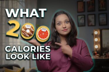 What 200 Calories look like & Healthy desi diet options