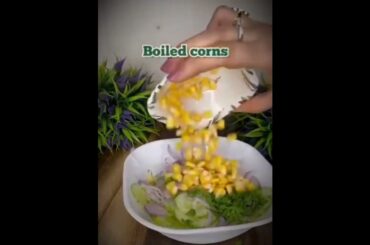 Low fat corn cucumber salad / How to make salad#food #viral #recipe #easyrecipe #cooking