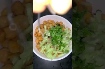 Healthy chickpea salad recipe #healthyfoodrecipes #salad #shorts