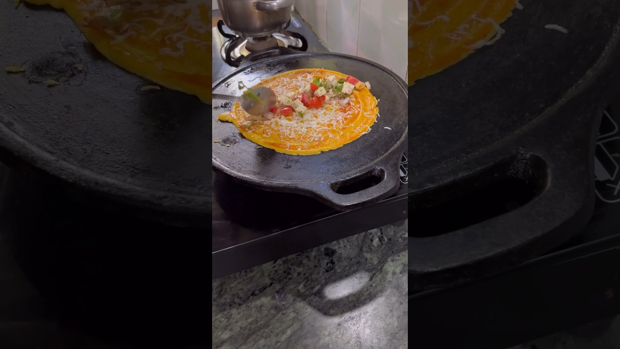 Easy Breakfast Series || Part 5 Paneer Stuffed Besan Chilla #shorts #youtubeshorts Easy Breakfast Series || Part 5 Paneer Stuffed Besan Chilla #shorts #youtubeshorts