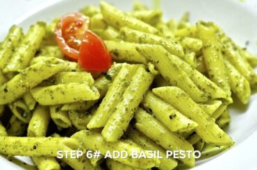 Healthy Pesto Pasta Salad | Easy Homemade Recipe!