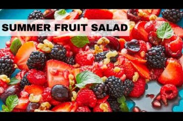 Mediterranean Fruit Salad | Fruit Salad Recipe