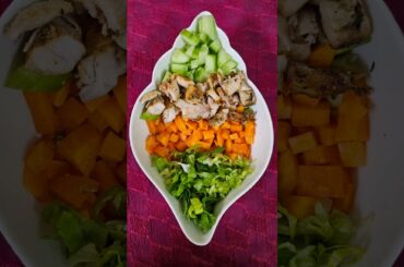 Easy Chicken Salad / Weight loss lunch Ideas #diet#healthy#protein#food#chicken#salad