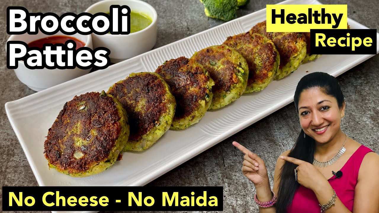 Broccoli Patties | Healthy Broccoli Tikki | Broccoli Recipes | Aarums Kitchen Broccoli Patties | Healthy Broccoli Tikki | Broccoli Recipes | Aarums Kitchen